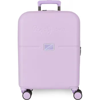 Cestovní taška ABS Cestovní kufr PEPE JEANS ACCENT Lila, 55x40x20cm, 37L, 7698635 (small exp.)