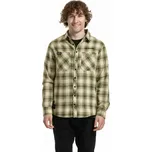Pánská košile Meatfly Kurt 2025 Green/Beige XL