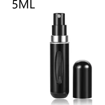 Cestovní mini lahvička | kosmetický rozprašovač, flakon - 5ml - matná černá