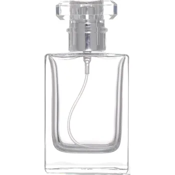 Rozprašovač parfému Plnitelný skleněný rozprašovač parfémů do kabelky | lahvička, flakon - Stříbro