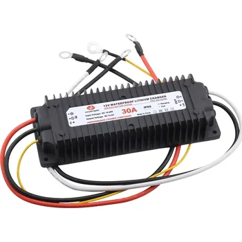 Nabíječka baterií DC/DC nabíječka LiFePO4 baterií 14.6V, 30A, 400W, IP68