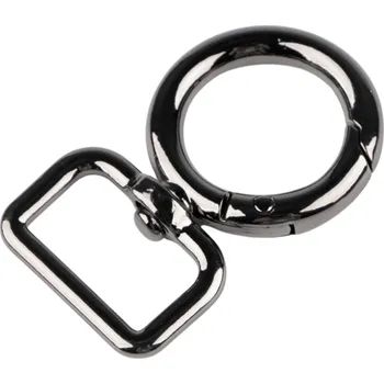 Karabina kruhová 46/19 černá