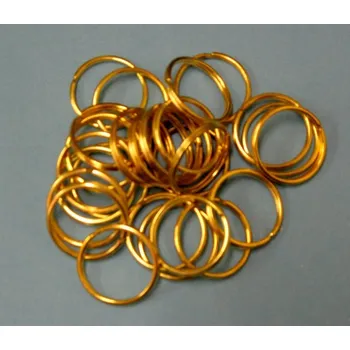 Kroužek kovový 20/mosaz