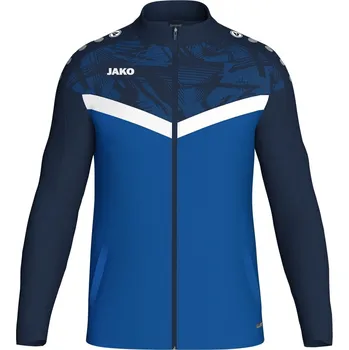 Pánská větrovka Tepláková bunda JAKO Iconic modrá Velikost: 2XL