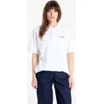 Tričko Carhartt WIP S/S Carhartt Script Polo UNISEX White/ Black L