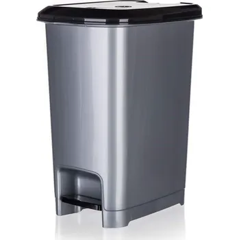 Vetroplus Koš odpadkový nášlapný STEP 25 l, šedý