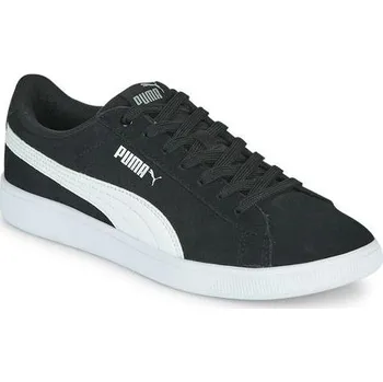 Dámské tenisky Dámské tenisky Puma Vikky v3 - Vikky v3 – moderní dámské tenisky Puma v černém designu s bílým pruhem pro pohodlný a nadčasový styl. - 3486780