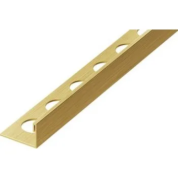 ukončovací lišta Lišta ukončovací 8,5/270 tvar L nerez PVD zlatá kartáčovaná