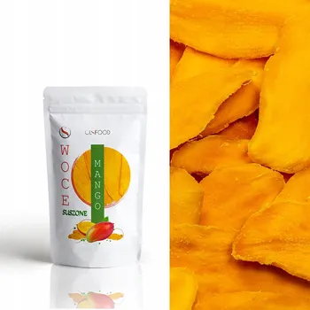Sušená potravina Sušené mango OlsiFood plátky 800 g bez cukru, přírodní