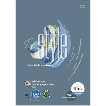 Blok Poznámkový blok URSUS Style A4- linkovaný,50 listů