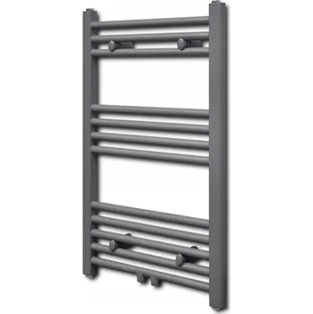 Radiátor Koupelnový radiátor vodní VidaXL 315 W 500 x 764 mm šedý