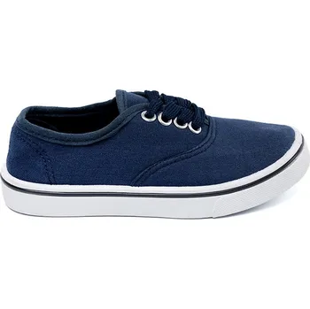 Dívčí tenisky Tmavě modré dětské plátěné tenisky C1459-24NA Velikost: 33