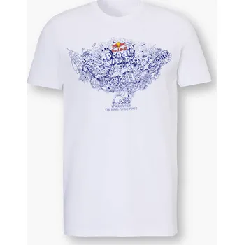 Pánské oblečení Red Bull Doodle Art triko bílé XL