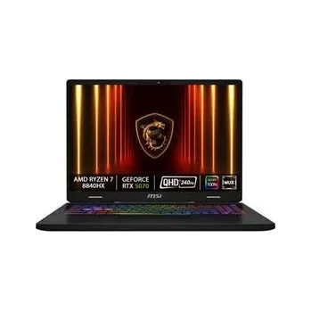 Notebook MSI Crosshair A16 HX D8WGKG-021CZ/Ryzen 7 8840HX/32GB/1TB/RTX 5070, 8GB/16" QHD+240Hz/Win11 Home