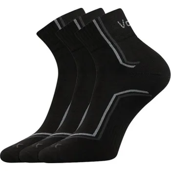Pánské ponožky Ponožky VoXX 3 kusy v balení Kroton černá Velikost: 35-38