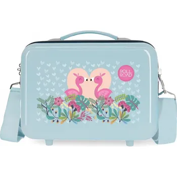 Kosmetický kufr JOUMMA BAGS ABS Cestovní kosmetický kufřík ROLL ROAD Pelikan Love, 21x29x15cm, 9L, 3573921