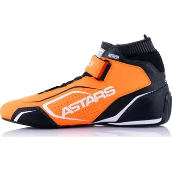 Moto obuv Boty Alpinestars Tech-1 T V3 Oranžová / Černá 38