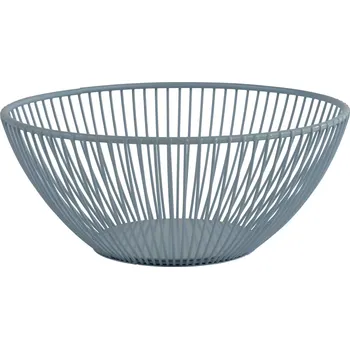 chlebník APS Svart Koš, výška: 80 mm, průměr: 200 mm, jemně modrá