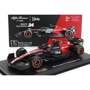 autíčko Modely BBurago Alfa Romeo F1 C43 BBurago #24 Guanyu Zhou 2023 1:43 Signature