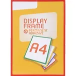 Rámeček samolepicí djois Frame, A4, červený