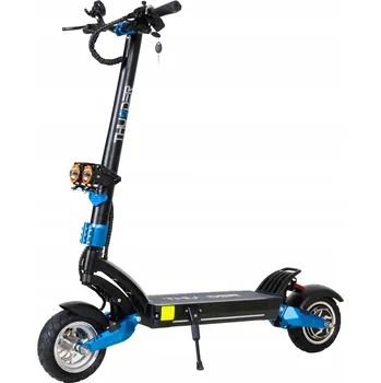 Elektrokoloběžka Skládací elektrická koloběžka THUNDER SADA 1600W 52V 14Ah dojezd 40 km PRO