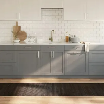 Koberec Koberec obdélníkový, tmavě hnědý, 70x500 cm, bambusový