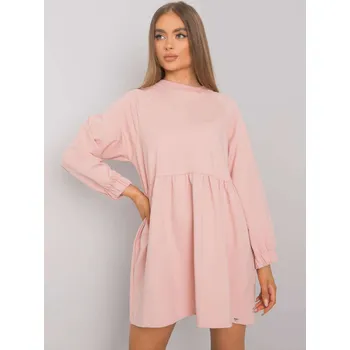 Dámské šaty Šaty RV SK 7247.15P světle růžová S/M