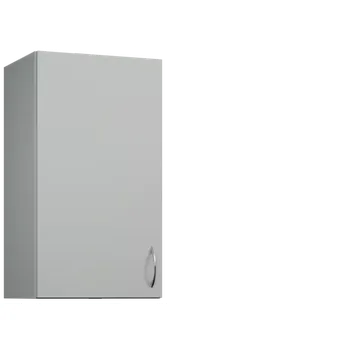 Koupelnový nábytek KH - 4D horní skříňka, 1-dveřová, levá, 730x400x300, šedá