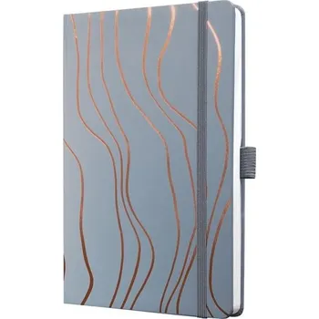 Zápisník Záznamní kniha Sigel Jolie® A5,Grey Meringue