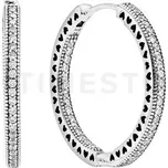 Náušnice Pandora Signature 296319CZ - 30 dnů na vrácení zboží, Garance originality