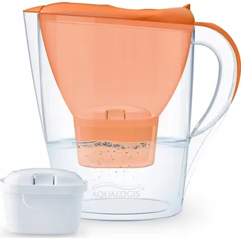 Filtrace vody Filtrační konvice Aqualogis Harmony 2,6 l oranžová