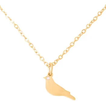 Řetízek Řetízek s ptáčkem zlatý