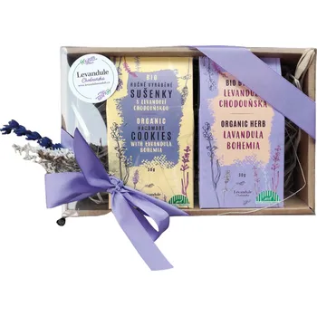 Dárkový potravinový koš Levandulové údolí Pro klidnou mysl paní učitelky