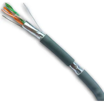 Počítač DATACOM FTP lanko CAT5E LSOH 305m box šedý