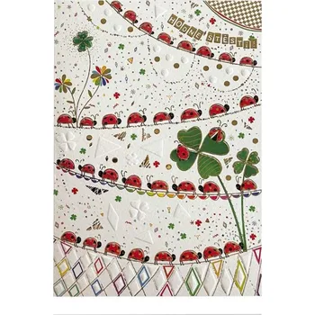 Přání k narozeninám CTS38, s reliéfem