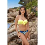 Žluté vzorované push-up bikiny Aruba 23/W kolor 719 Velikost: 36