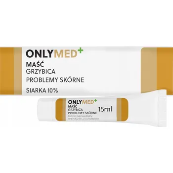 Léčba akné Onlymed Sírová mast na kožní problémy, protizánětlivá na AKNÉ a SEBUM 15 ml