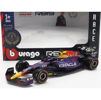 autíčko Model Red Bull F1 RB19 BBurago #1 Max Verstappen 2023 1:43 SE Las Vegas GP