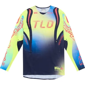 cyklistický dres Dres - TROY LEE DESIGNS Sprint Ultra 2025 - Drip Glo Yellow M