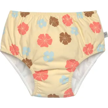 Kojenecké plavky LÄSSIG plavkové kalhotky Swim diaper Flower Vanilla vel. 19-24 m
