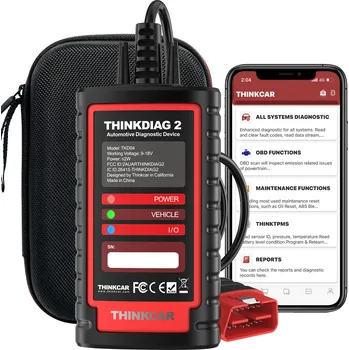 Autodiagnostika Thinkcar Tech Co.Ltd THINKDIAG 2 THINKDIAG 2 - Bluetooth 5.0 OBD2 diagnostika s CAN-FD, ECU kódováním a 15 servisními resety