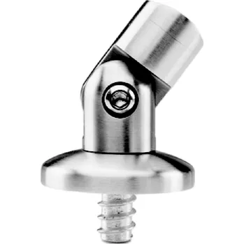 Nerezová kloubová spojka dřevěného madla, zábradlí JAP Nerezová kloubová spojka dřevěného madla se sloupkem