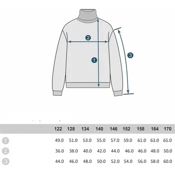 Chlapecký svetr Chlapecký rolák Play Time - Navy 146