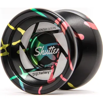 Jojo JoJo-YoYo YOYOFACTORY Shutter Splash | BLACK-RAINBOW SPLASH