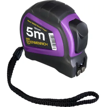 metr Svinovací metr Ermenrich Reel SQ50 - 5m, fialový 84583