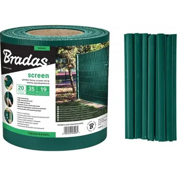 Pletivo Bradas Krycí plotová páska 19 cm x 35 m, zelená