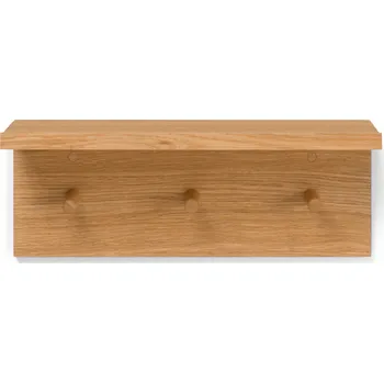 Věšák Nástěnná police / věšák Place Small "Oak" ferm LIVING