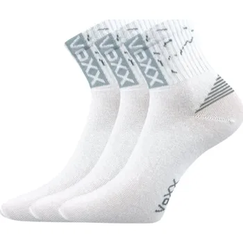 Sportovní Ponožky 3 kusy v balení VoXX Codex bílá Velikost: 39-42