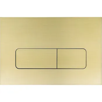 DEANTE - Ovládací tlačítko pro podomítkové systémy kartáčované zlato CST_R51P