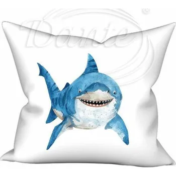 Polštář Dante Povlak Žralok s úsměvem,40x40